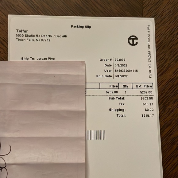 BNWT✨ Telfar👜 AUTHENTIC💯 W/ Proof Of Purchase🧾 - Picture 6 of 6
